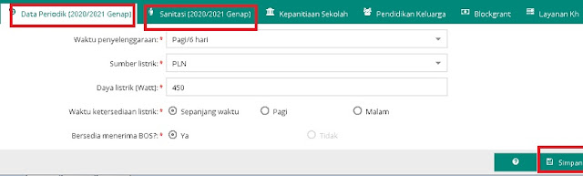 Langkah Langkah Cara Mengubah Status BOSP : Menolak BOSP di Dapodik 2023.d