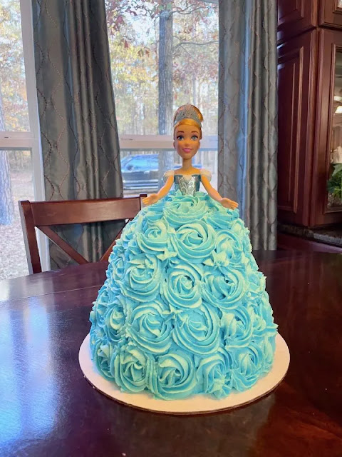 Cinderella Doll Dress Cake