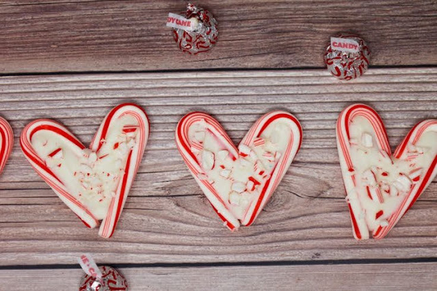 Candy Cane Hearts