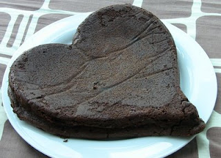 Belated Valentines Heart Cake