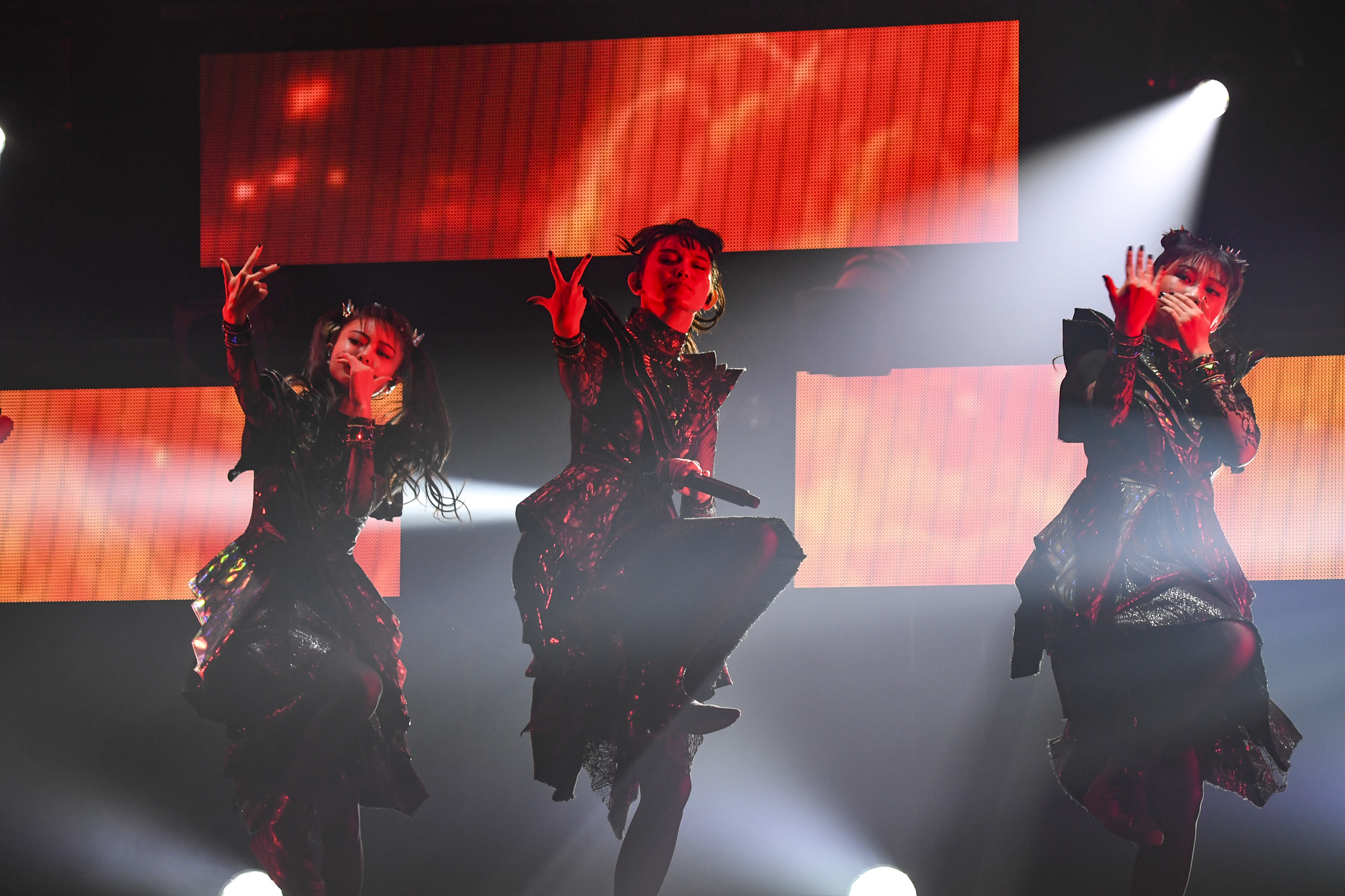 BABYMETAL performing PA PA YA