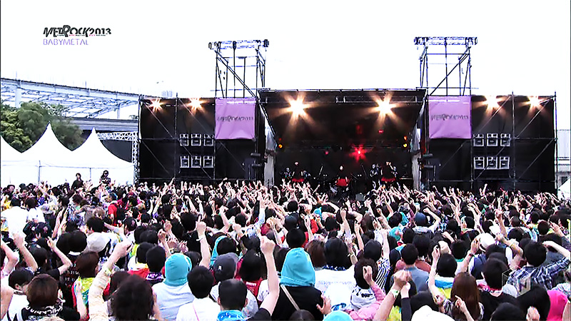 BABYMETAL at Metrock 2013