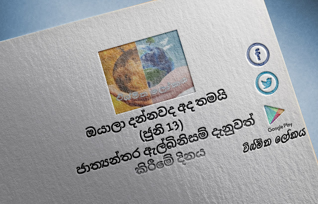 දවසේ වැදගත්කම - ජුනි 13 ජාත්‍යන්තර ඇල්බිනිසම් දැනුවත් කිරීමේ දිනය (Significance Of The Day - June 13 International Albinism Awareness Day) - Your Choice Way