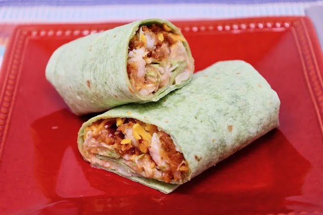 BBQ Chicken Wraps