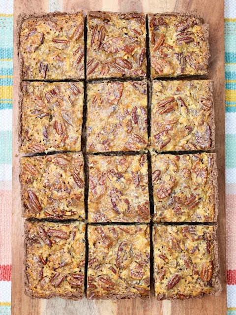 German Chocolate Pecan Pie Bars