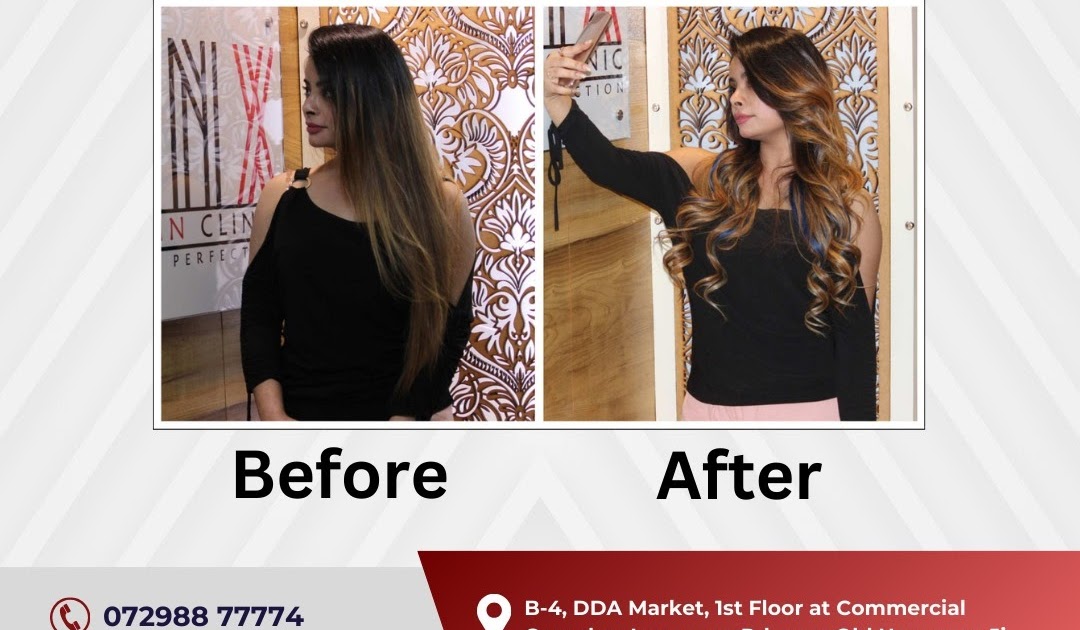 Best Permanent Hair Extensions in Delhi