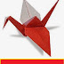 රතු සහ සුදු දොඹකරයක් හදමු 1 (Origami Red and White Crane 1)