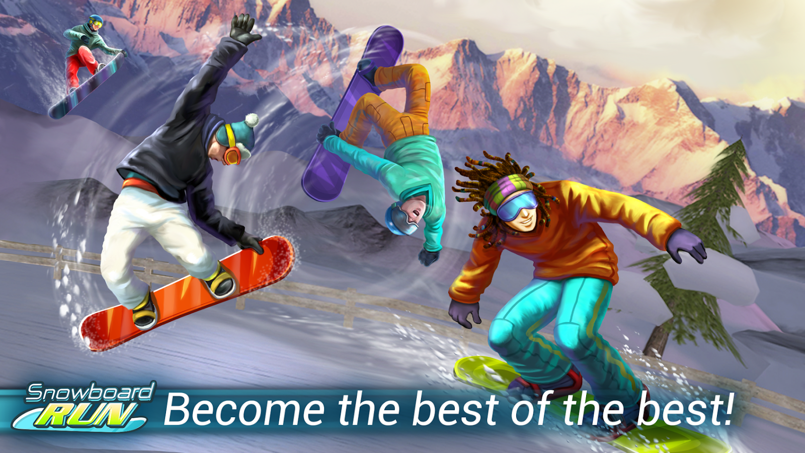Snowboard Run v1.3 [Mod Money] APK indir