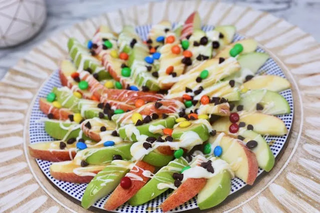 Caramel Apple Nachos