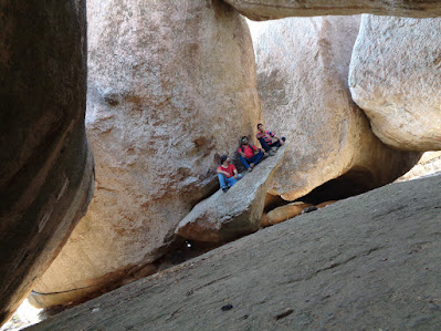 the old dark caves at the summit is the highlight of the nijagal betta trek