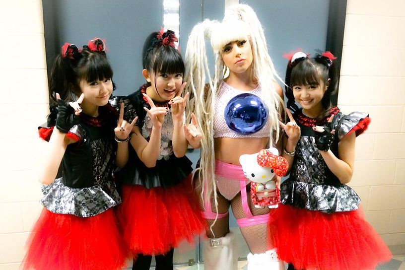 BABYMETAL with Lady Gaga