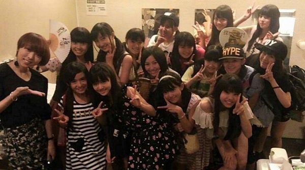 Mikiko with Sakura Gakuin