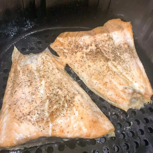 Air Fryer Salmon