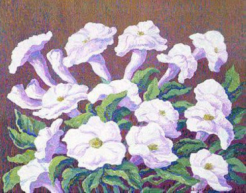 Angels Trumpets, 1936  / Swen Birger Sandzen
