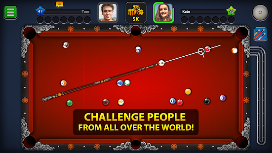 8 Ball Pool Mod APK Extended Stick Guideline For Android Gameplay Screenshot 2