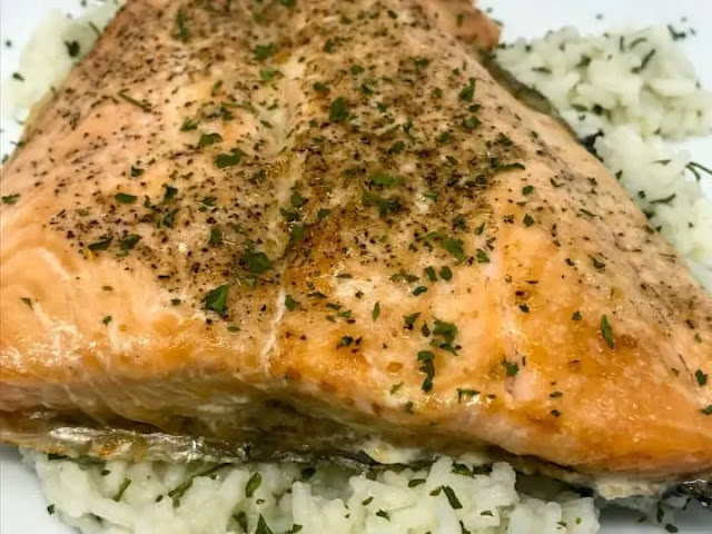 Air Fryer Salmon