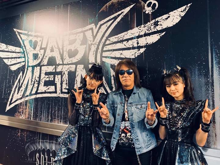 BABYMETAL with B'z guitarist Tak Matsumoto