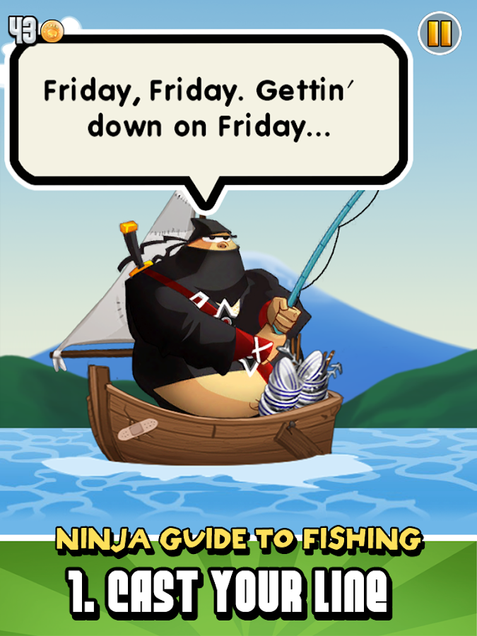 Ninja Fishing v1.7.1 APK Casual Games Free Download