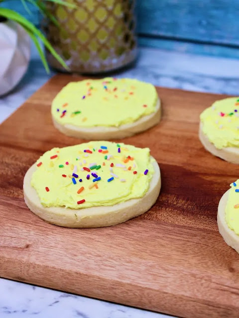 Frosted Sugar Cookies