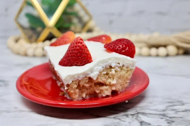 Strawberry Tres Leches Cake