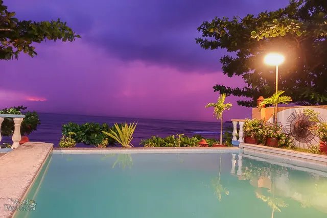violet pool view