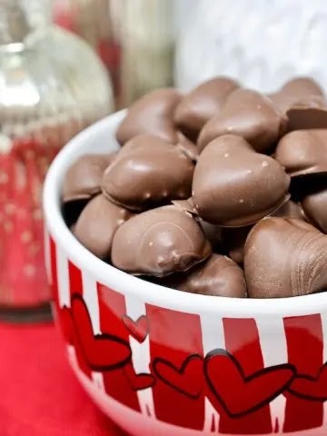 Chocolate Covered Cherry Hearts