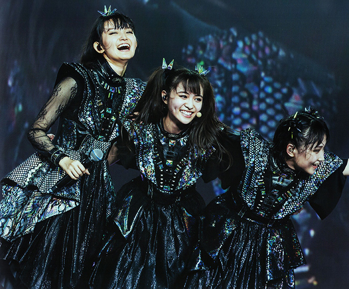 BABYMETAL successfully completing Legend M performance