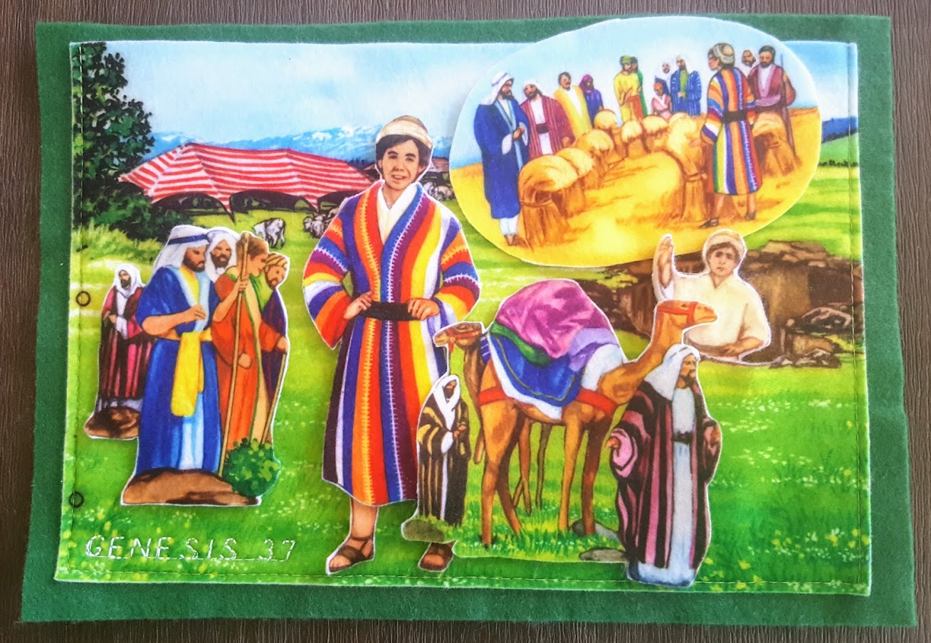 Joseph coat in shop the bible
