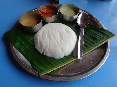 A good breakfast like idly fuels a charged trek like bhairavadurga