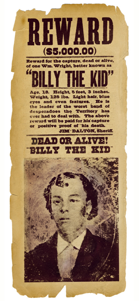 බටහිර කැළඹූ නාඹර තරුණයා - බිලී ද කිඩ් (Billy The Kid) - Your Choice Way