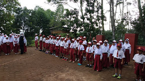 Kegiatan Upacara Senin SDN Webschool