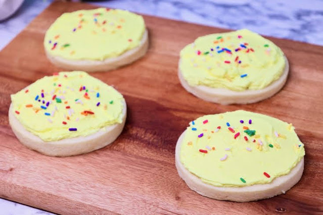 Frosted Sugar Cookies