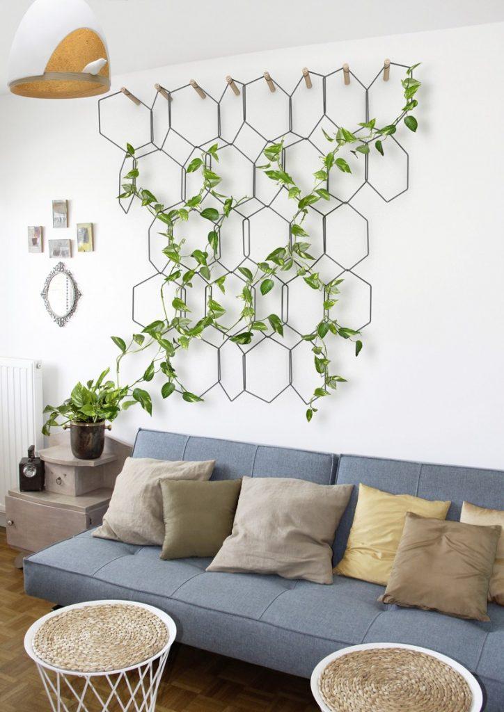 aesthetic living room wall decor