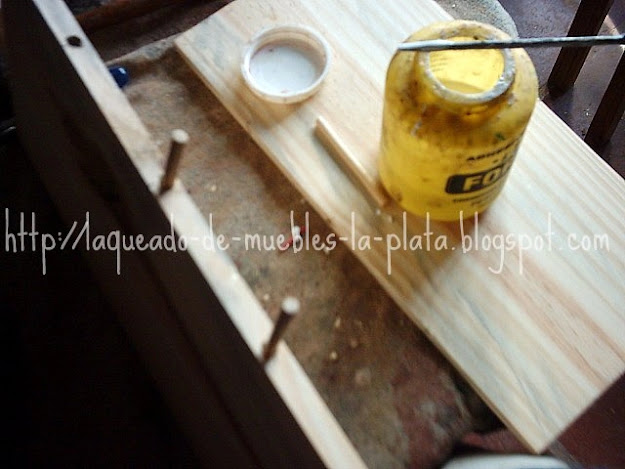 cambiar asiento sillas de madera encolar tablas