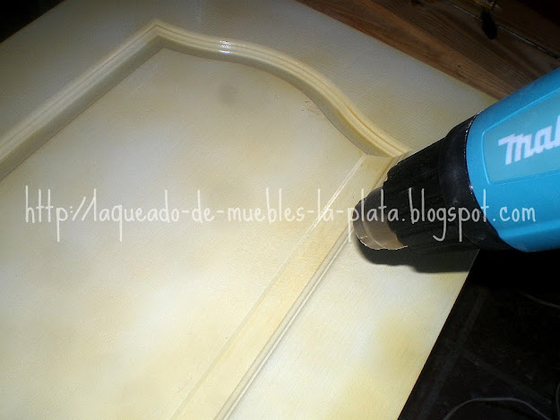 decapar pintura y lacas con pistola de calor