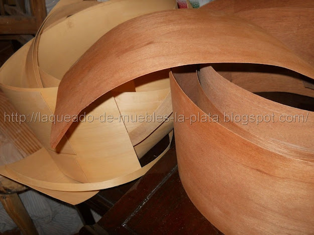 enchapar muebles de madera