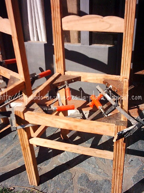 restaurar sillas reforzar estructura