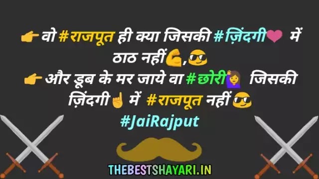 Rajput status image