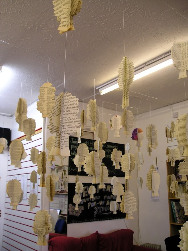 Julie Dodd’s paper trees Julie Dodd’s paper trees