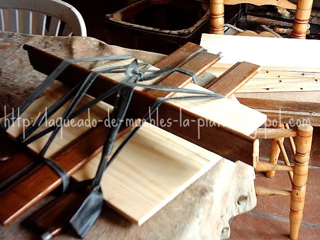encolar dos 2 tablas de madera sin herramientas