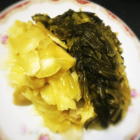 Chinese Pickled Mustard Greens - Went Here 8 This