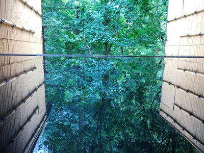 七倉温泉の水鏡
