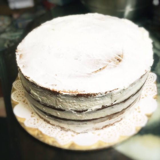 cake,chestnut,chestnut cake,recipe,birthday cake, mascarpone frosting,