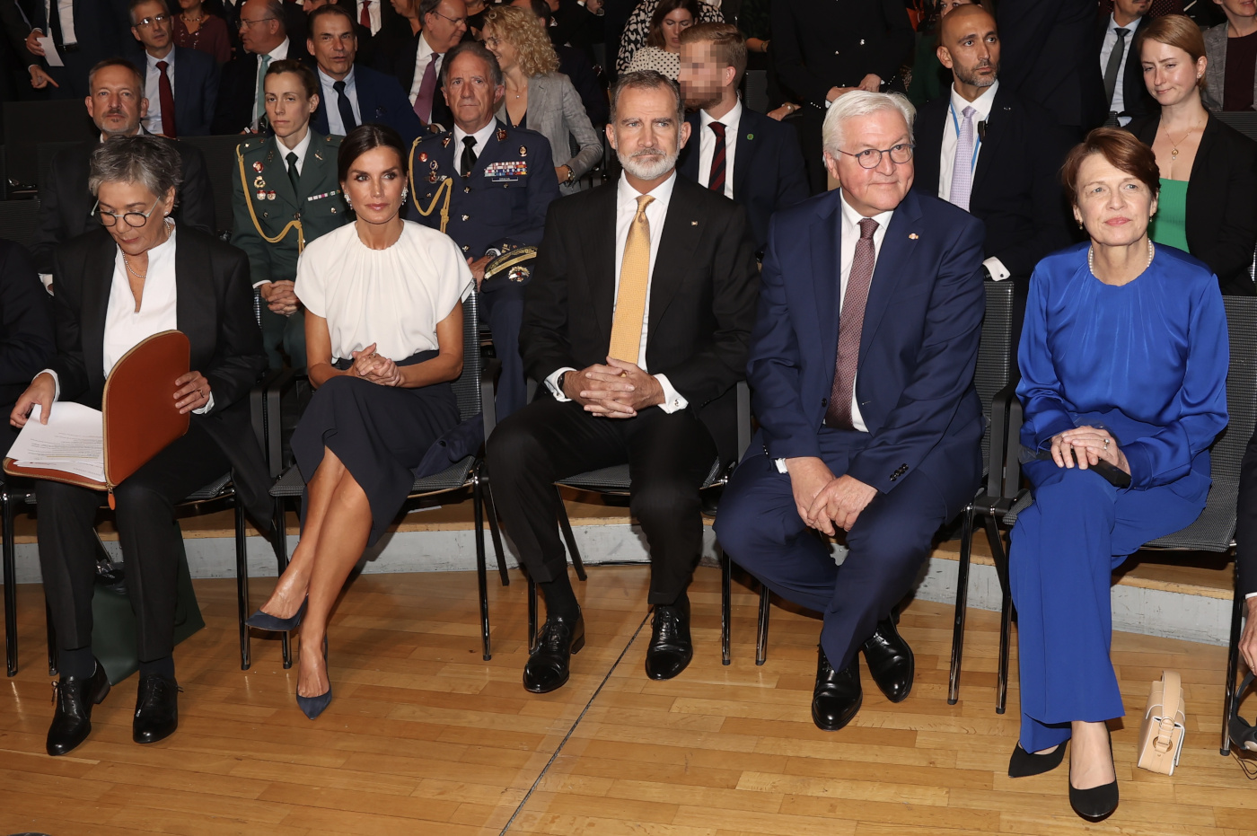 King Felipe and Queen Letizia of Spain arrived in Frankfurt, Germany after spending two days of State Visit in Berlin