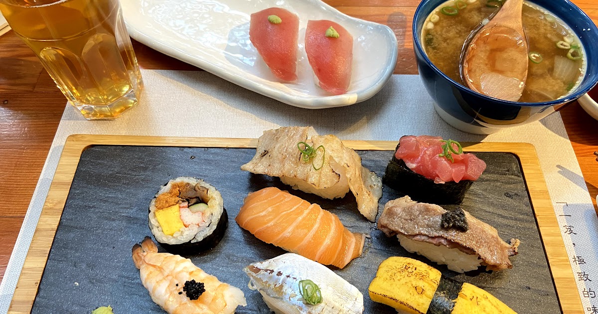 [食記] 台中公益路 一笈壽司 清水模建築下的日料