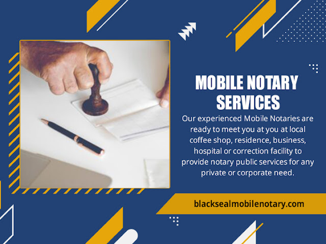 Mobile Notary Services Near Me