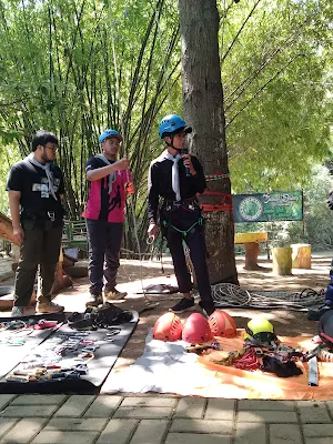 Ngopi Bareng di Acara OUTING BUSHCRAFT Taman Hati Kali Cikarang