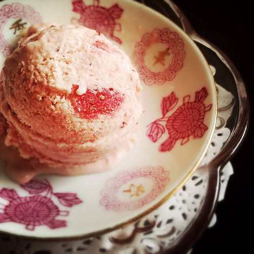 Strawberry Ice Cream Chinese Recipes at