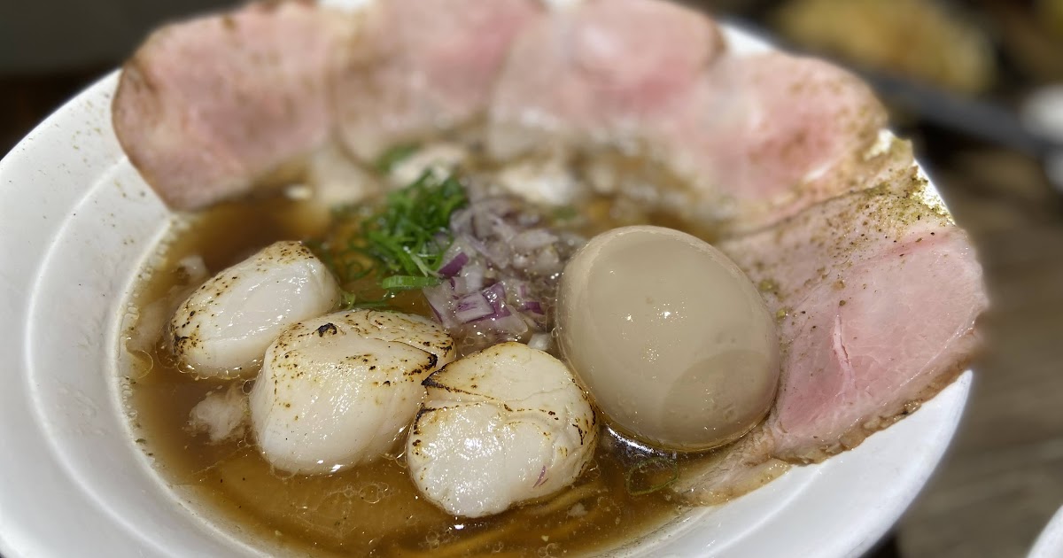 [食記] 台北公館 墨洋拉麵|有生食級干貝的拉麵