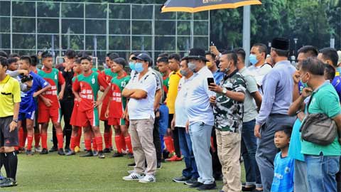 Pertandingan Persahabatan Tim Lanyalla Academia Fc Lampung
